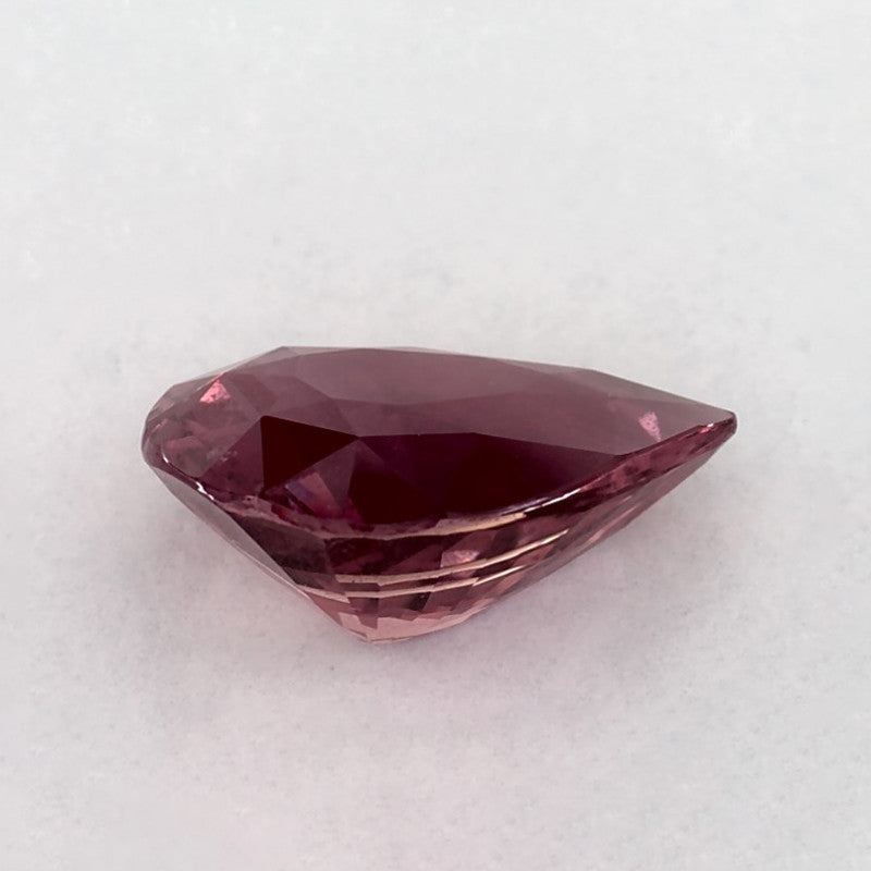 1.84 Carat Pear Natural Blue Sapphire
