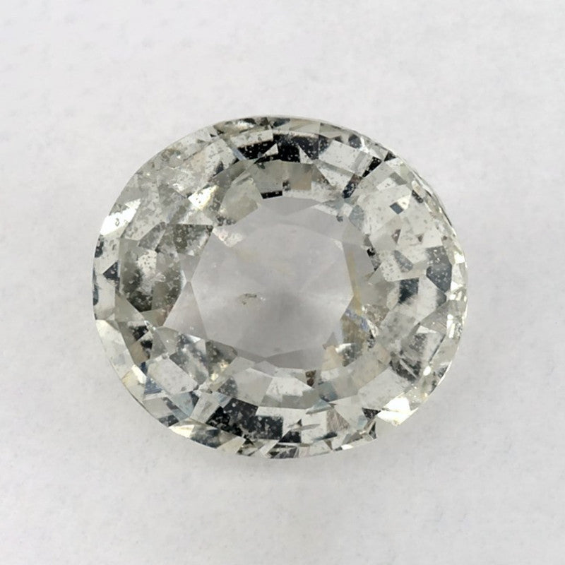 1.51 Carat Oval Natural Green Sapphire