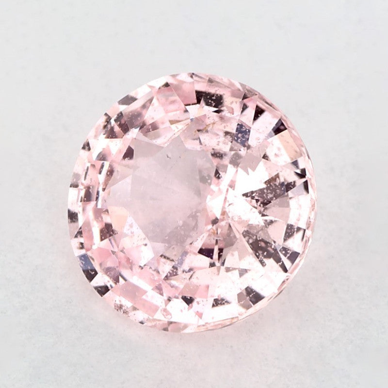 2.31 Carat Round Natural Pink Sapphire