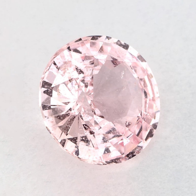 2.31 Carat Round Natural Pink Sapphire