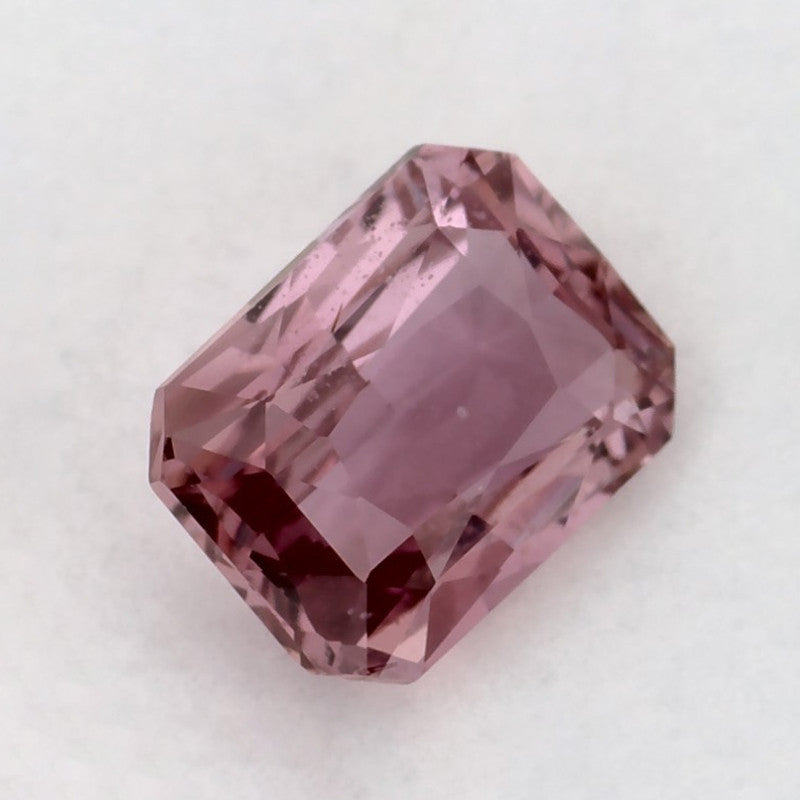 1.06 Carat Radiant Natural Pink Sapphire
