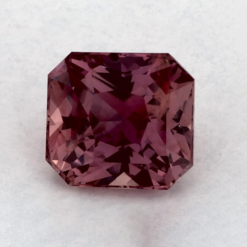 1.42 Carat Radiant Natural Pink Sapphire