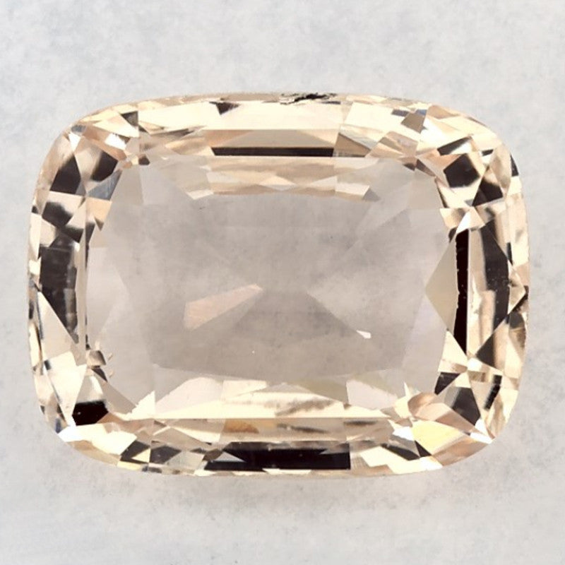2.64 Carat Cushion Natural Yellow Sapphire