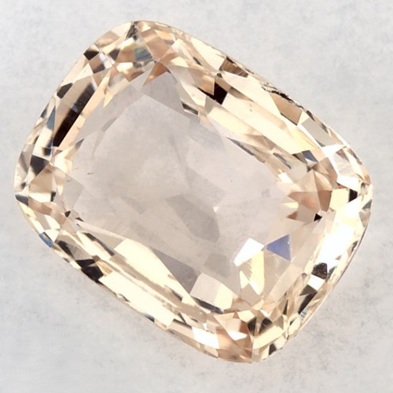 2.64 Carat Cushion Natural Yellow Sapphire