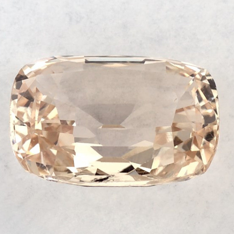 2.64 Carat Cushion Natural Yellow Sapphire