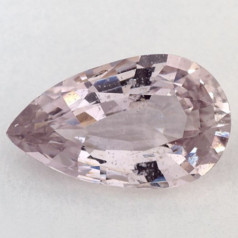 3.47 Carat Pear Natural Pink Sapphire