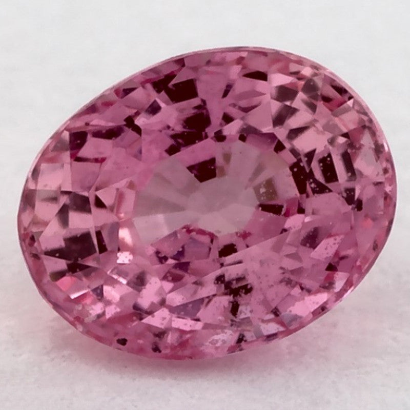 0.93 Carat Oval Natural Pink Sapphire