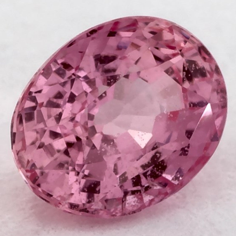 0.93 Carat Oval Natural Pink Sapphire
