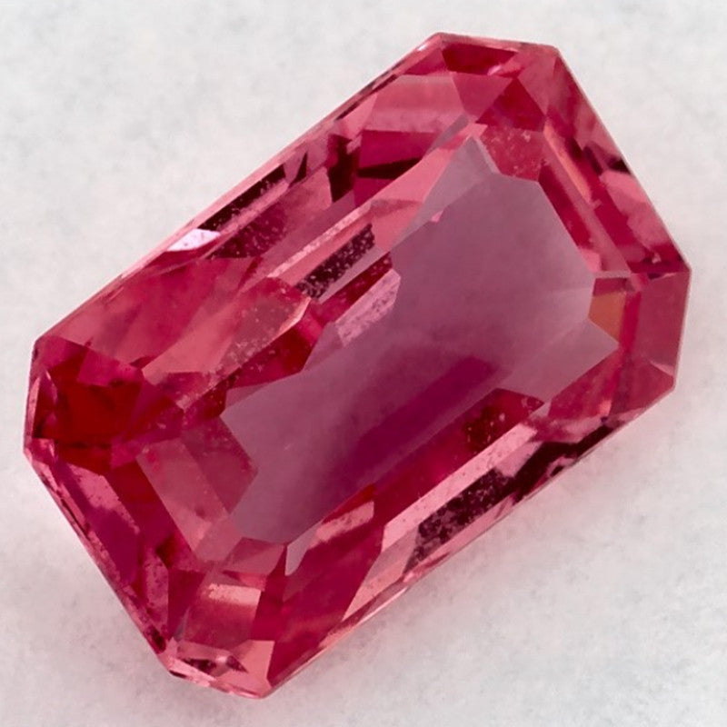 1.33 Carat Emerald Natural Pink Sapphire