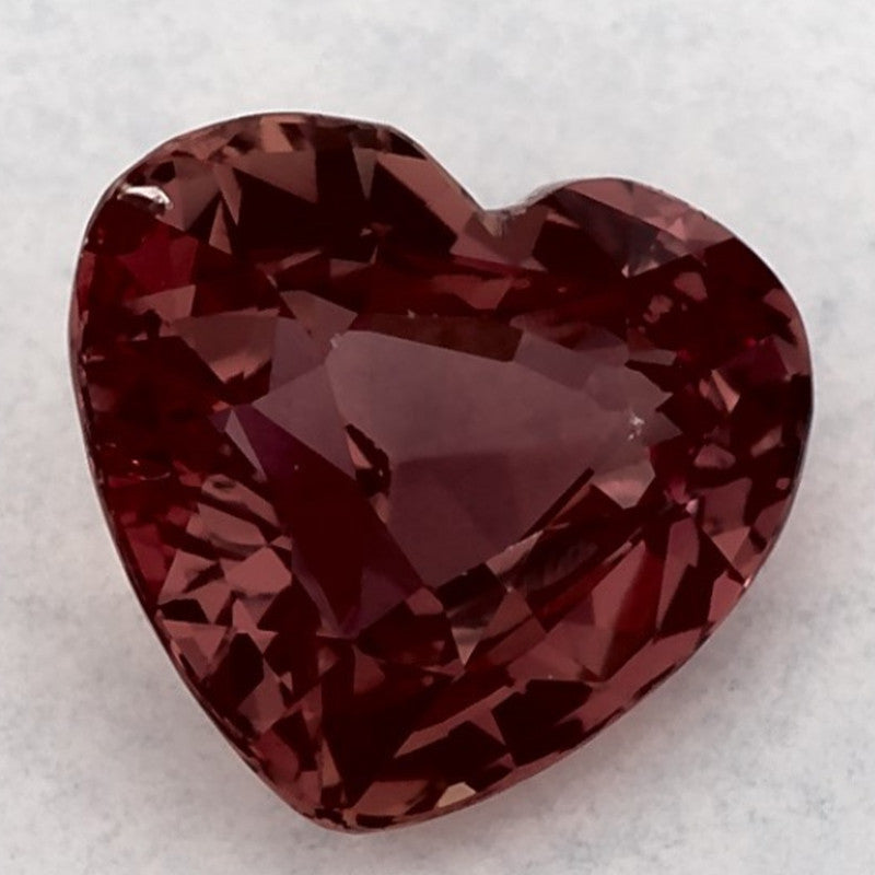 1.67 Carat Heart Natural Pink Sapphire