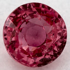 1.59 Carat Round Natural Pink Sapphire