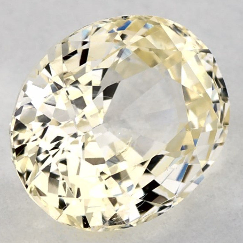 1.68 Carat Oval Natural Yellow Sapphire
