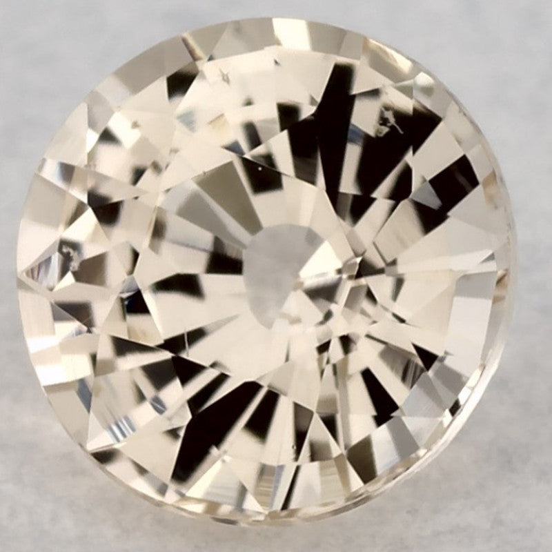 1.11 Carat Round Natural Yellow Sapphire