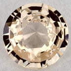 1.34 Carat Round Natural Yellow Sapphire