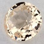 1.34 Carat Round Natural Yellow Sapphire