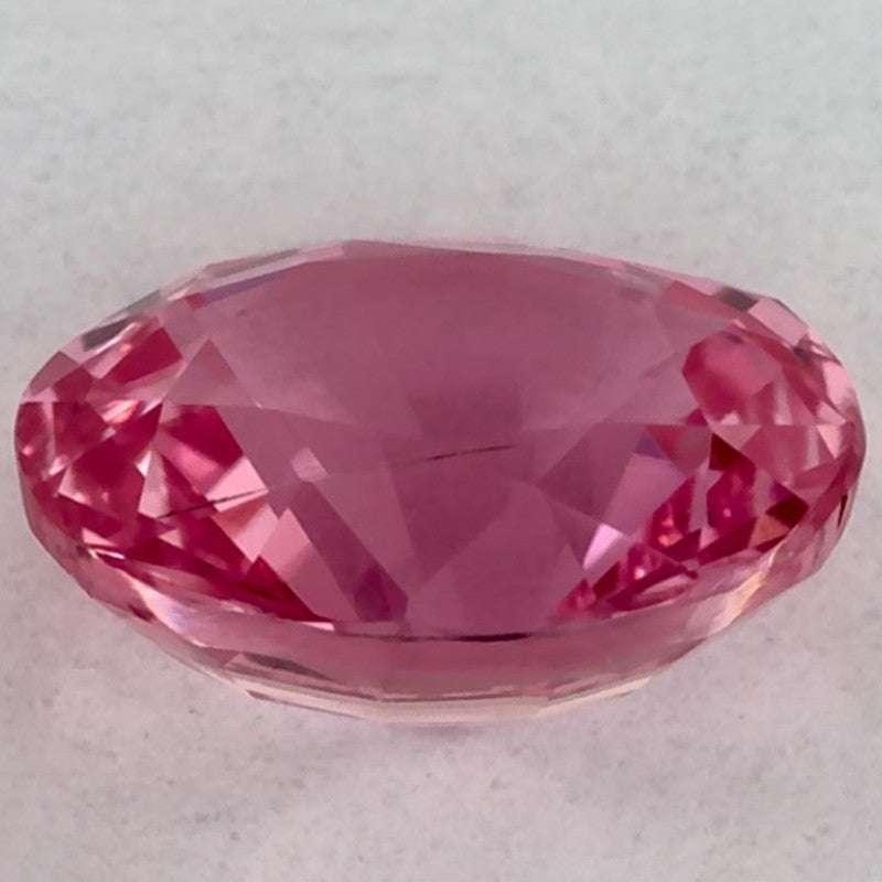 0.82 Carat Oval Natural Pink Sapphire