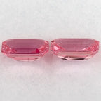 2.14 Total Carat Weight Emerald Natural Pink Sapphire