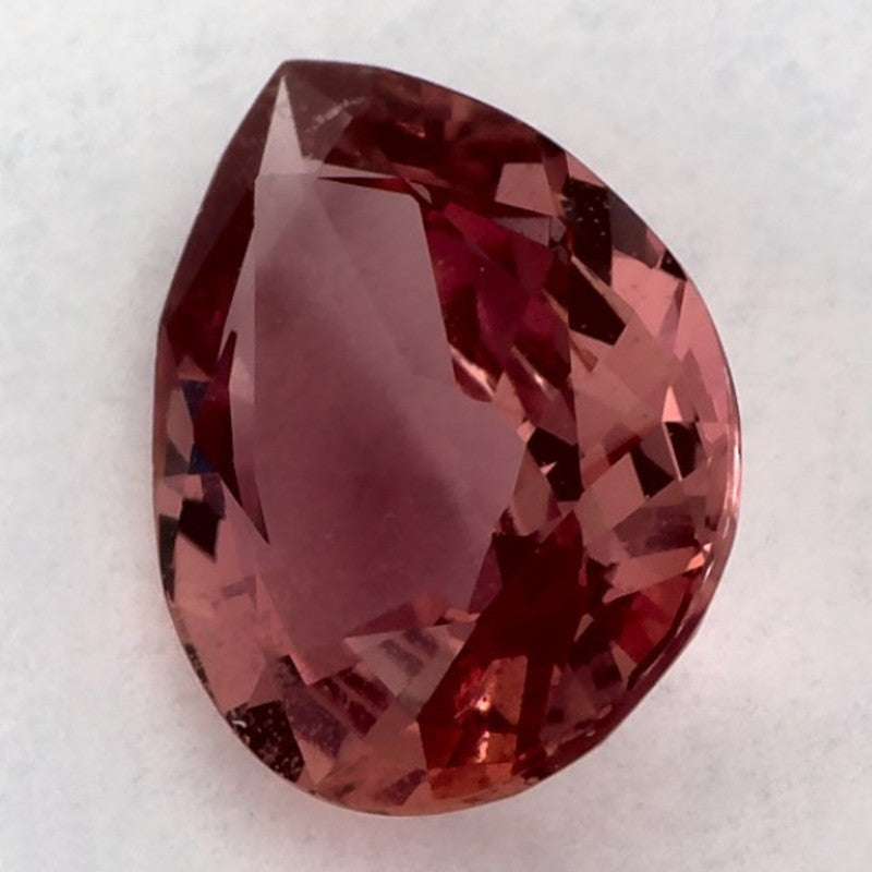 1.24 Carat Pear Natural Pink Sapphire