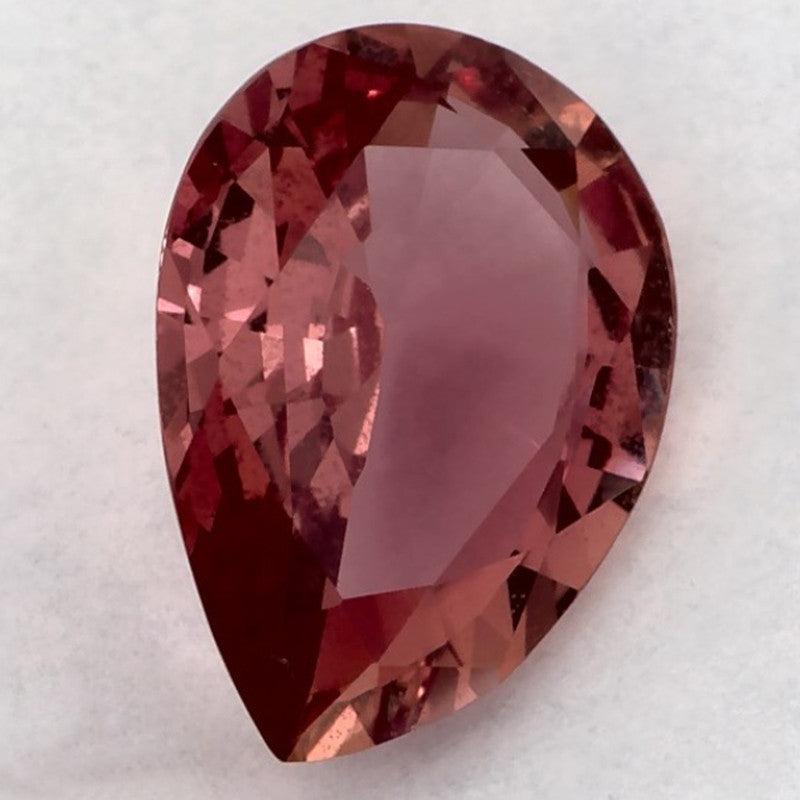 1.24 Carat Pear Natural Pink Sapphire