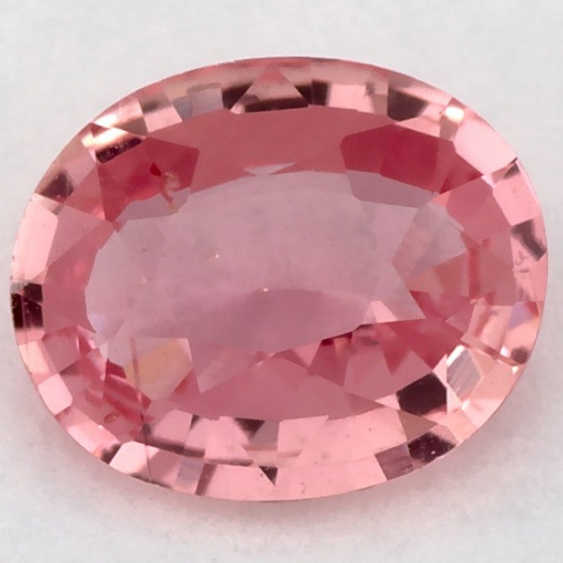 0.84 Carat Oval Natural Pink Sapphire