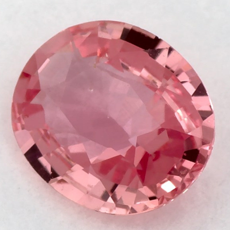 0.84 Carat Oval Natural Pink Sapphire