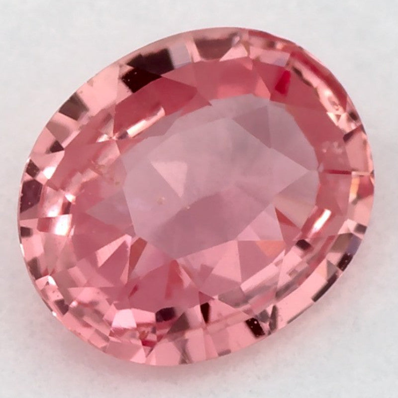 0.84 Carat Oval Natural Pink Sapphire