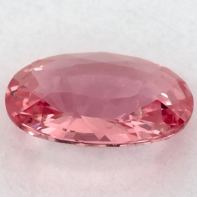 0.84 Carat Oval Natural Pink Sapphire
