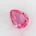 1.00 Carat Pear Natural Pink Sapphire