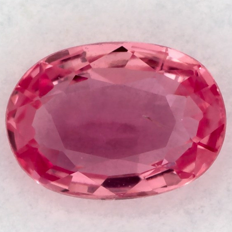 1.00 Carat Oval Natural Pink Sapphire