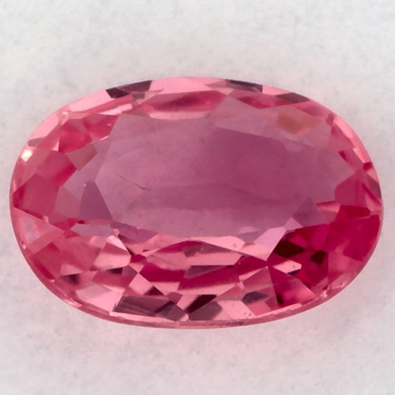 1.00 Carat Oval Natural Pink Sapphire