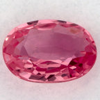 1.00 Carat Oval Natural Pink Sapphire