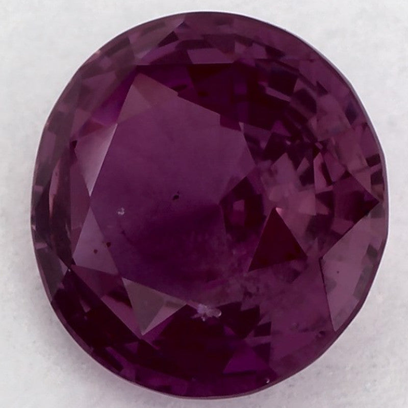 1.57 Carat Round Natural Pink Sapphire