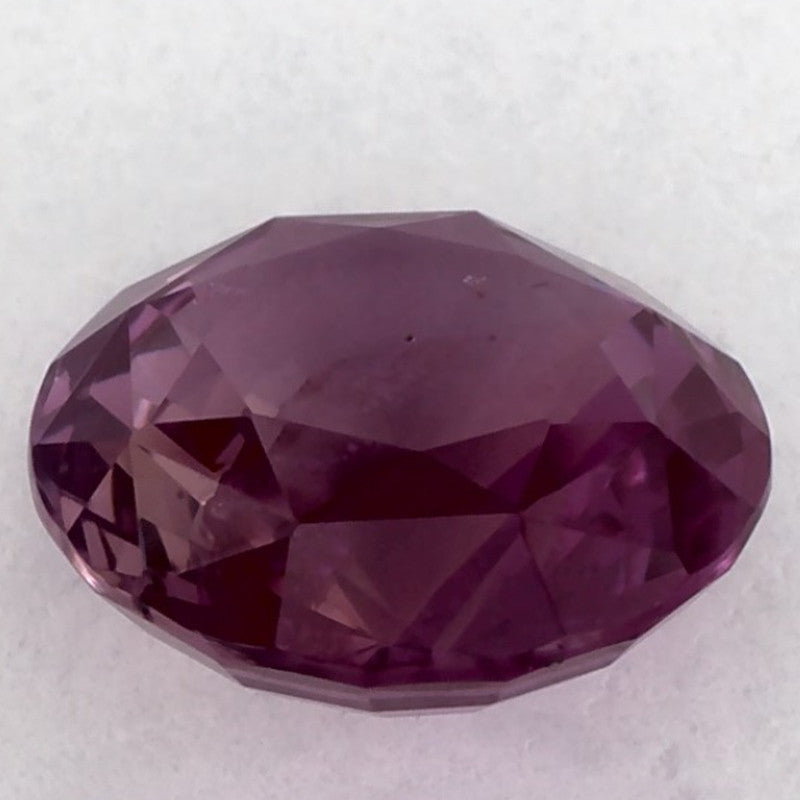 1.57 Carat Round Natural Pink Sapphire