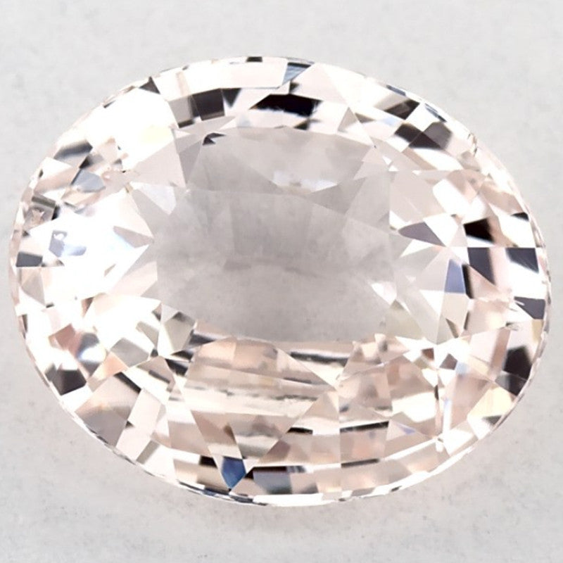 2.57 Carat Oval Natural Pink Sapphire