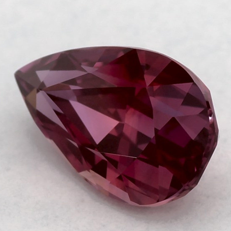 2.06 Carat Pear Natural Pink Sapphire