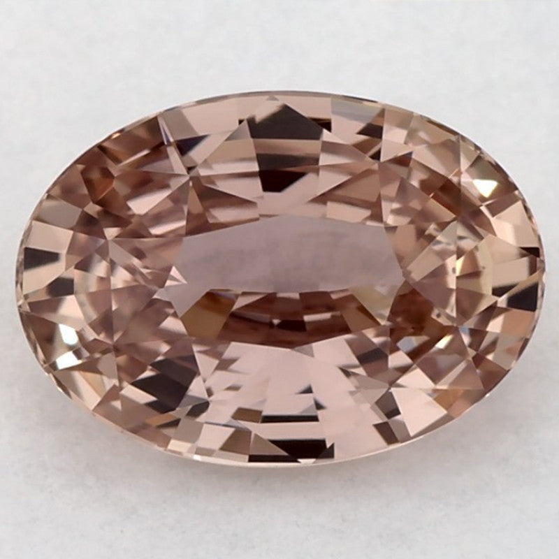 2.61 Carat Oval Natural Pink Sapphire