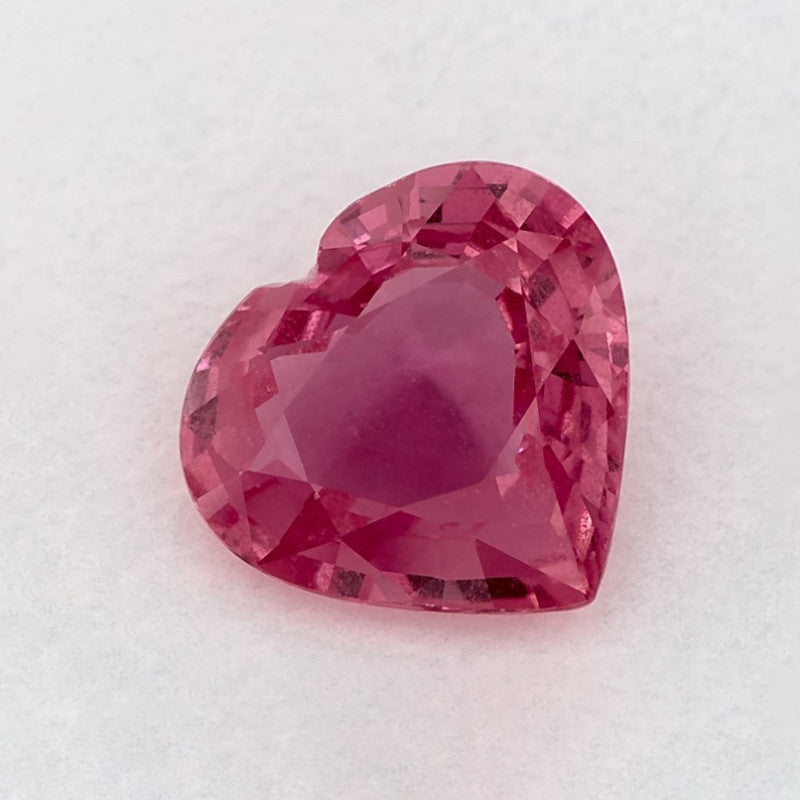 2.05 Carat Heart Natural Pink Sapphire