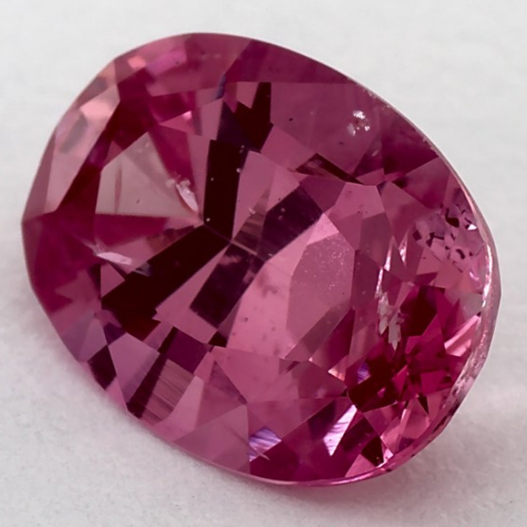 3.58 Carat Oval Natural Pink Sapphire