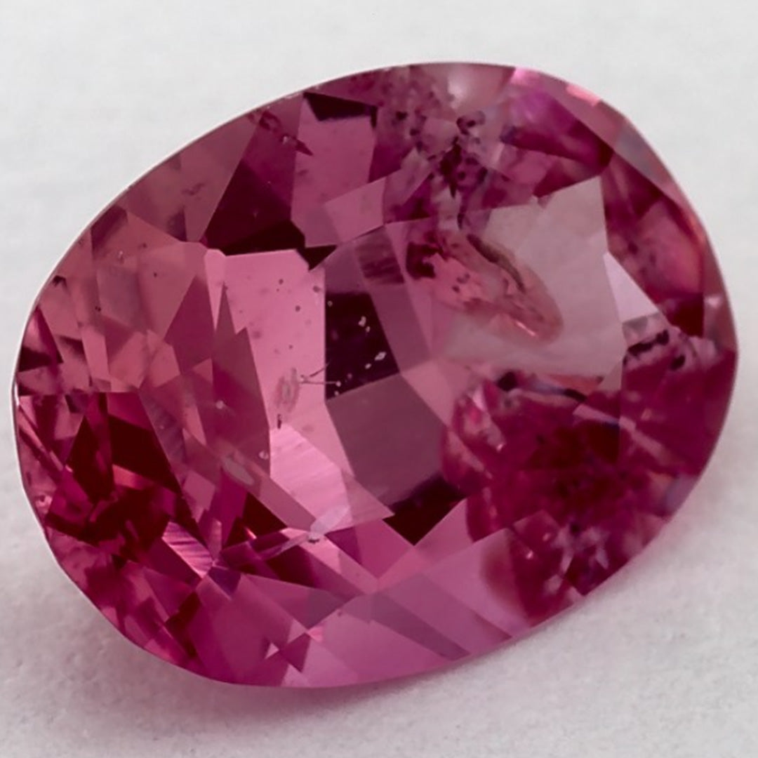 3.58 Carat Oval Natural Pink Sapphire