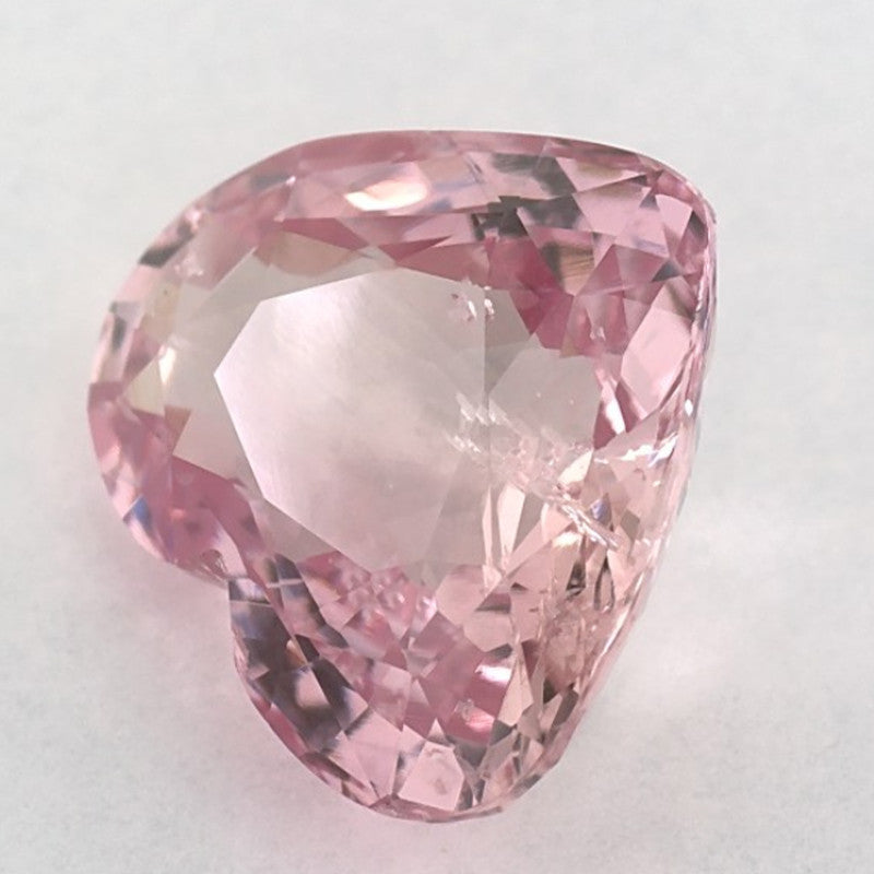 3.87 Carat Pear Natural Pink Sapphire