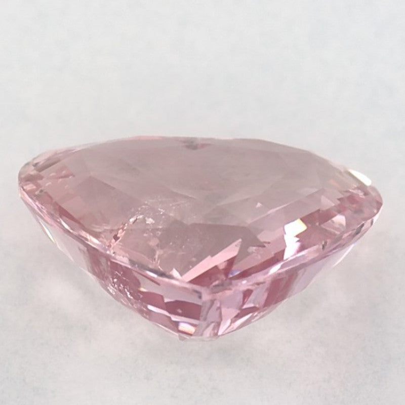 3.87 Carat Pear Natural Pink Sapphire