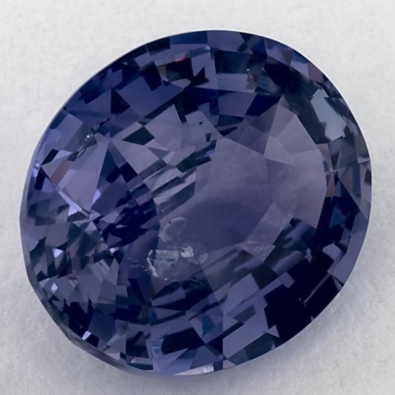 5.01 Carat Oval Natural Blue Sapphire