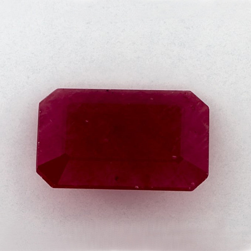 6.42 Carat Emerald Natural Red Ruby