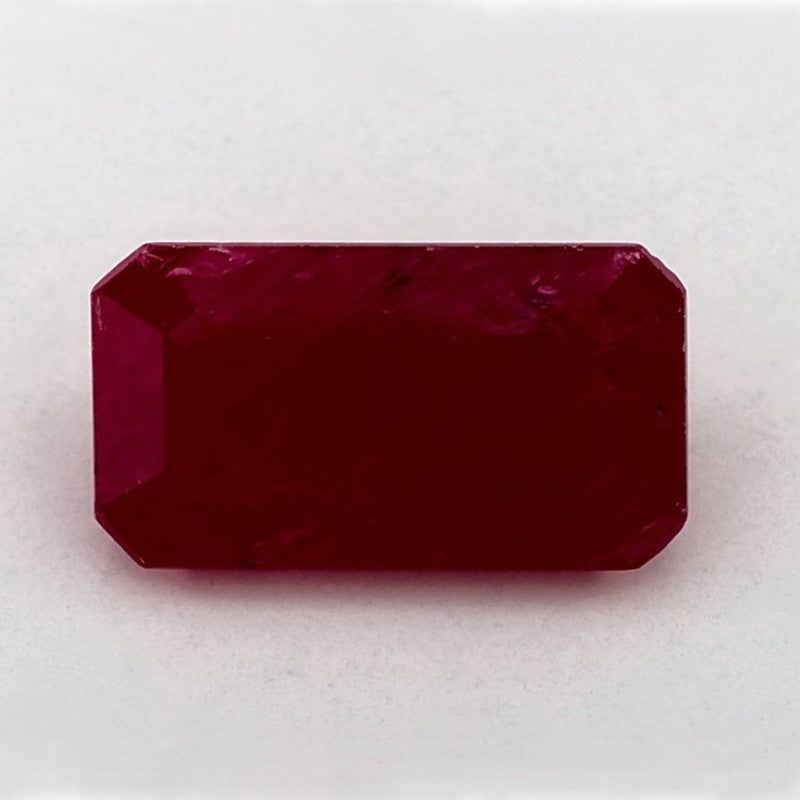 3.81 Carat Emerald Natural Red Ruby