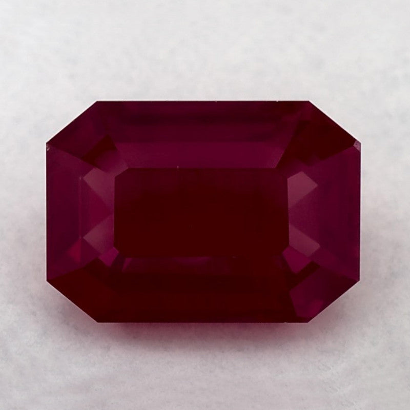 4.04 Carat Emerald Natural Red Ruby