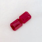 1.77 Total Carat Weight Emerald Natural Red Ruby