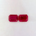 2.31 Total Carat Weight Emerald Natural Red Ruby