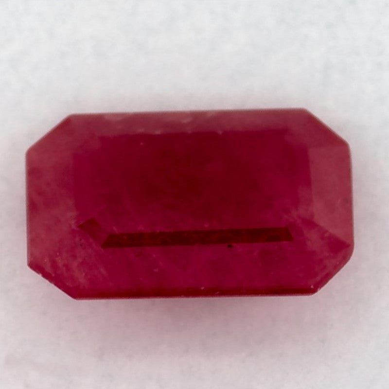 1.28 Carat Emerald Natural Red Ruby