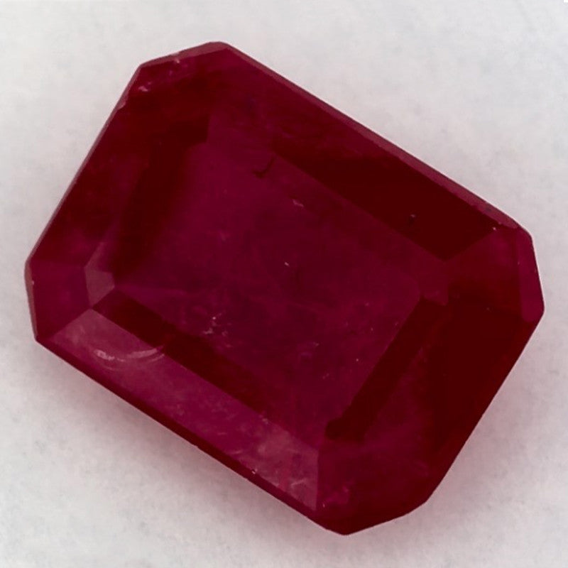 1.96 Carat Emerald Natural Red Ruby