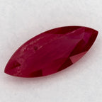 1.30 Carat Marquise Natural Red Ruby
